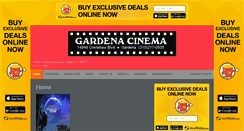 Desktop Screenshot of gardenacinema.com